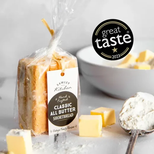 Sawley Kitchen classic all butter shortbread biscuits Sawley Kitchen classic all butter shortbread biscuits