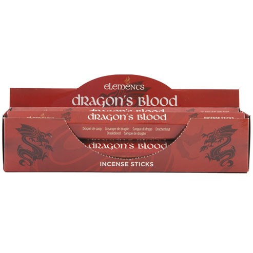 Set of 6 Dragon's Blood Incense Sticks by Something Different