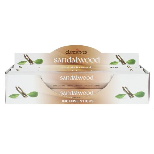 Set of 6 Sandalwood Incense Sticks by Something Different