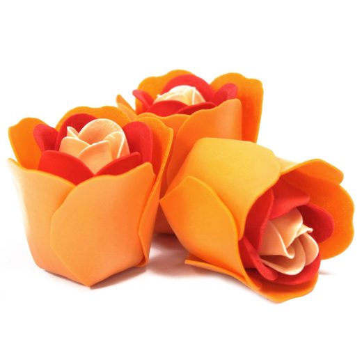 3 peach roses flower soap in heart box u2013 Ancient Wisdom 3 Peach Roses Flower Soap in Heart Box by Ancient Wisdom