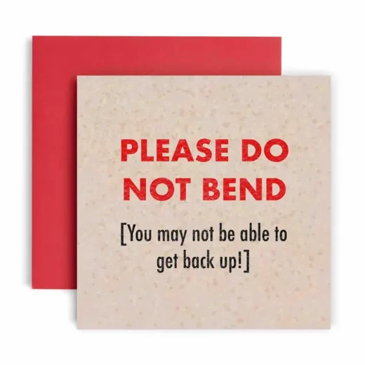 Funny Getting Older Greeting Card u2013 Huxters Funny Getting Older Greeting Card by Huxters
