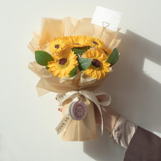 Love Is Eternal Large Sunflowers Bouquet with Gift Card u2013 Ancient Wisdom Love Is Eternal Large Sunflowers Bouquet with Gift Card by Ancient Wisdom