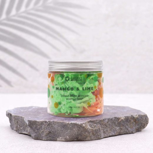Mango & lime whipped soap u2013 Ancient Wisdom Mango & Lime Whipped Soap by Ancient Wisdom