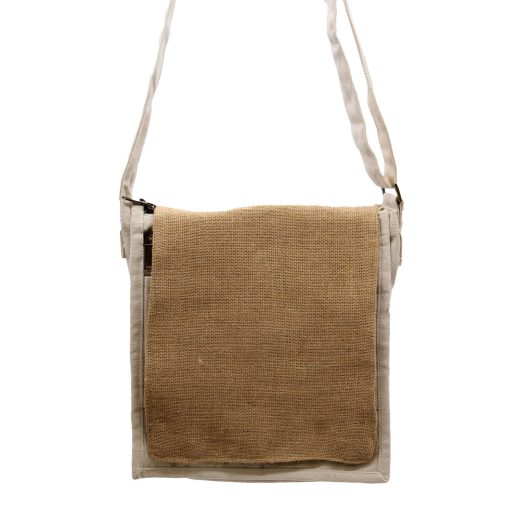 Natural and soft jute cotton canvas messenger bag u2013 Ancient Wisdom Natural and Soft Jute Cotton Canvas Messenger Bag by Ancient Wisdom
