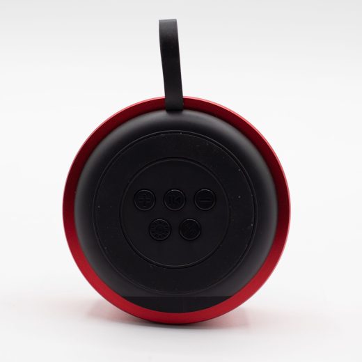 Red Mandala Lighting Effect Mini Bluetooth Speaker