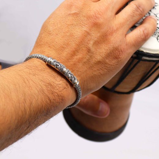 Silver & Gold Unisex Bracelet