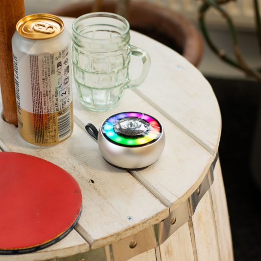 Silver mandela lighting effect mini bluetooth speaker u2013 Ancient Wisdom Silver Mandela Lighting Effect Mini Bluetooth Speaker by Ancient Wisdom