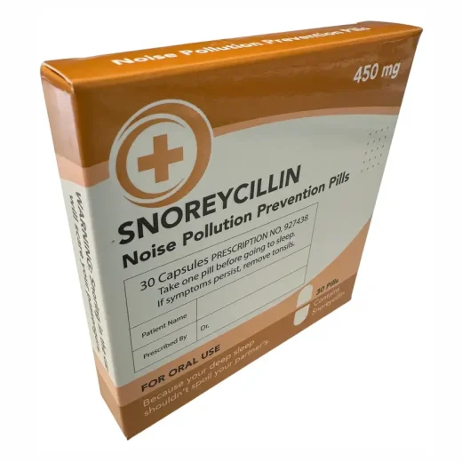Snoreycillin funny gift u2013 The Diabolical Gift People Snoreycillin Funny Gift by The Diabolical Gift People