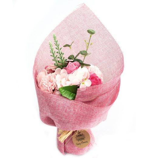 Standing soap flower pink bouquet u2013 Ancient Wisdom Standing Soap Flower Pink Bouquet by Ancient Wisdom