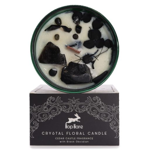 The knight of swords crystal magic flower candle u2013 Hop Hare The Knight of Swords Crystal Magic Flower Candle by Hop Hare