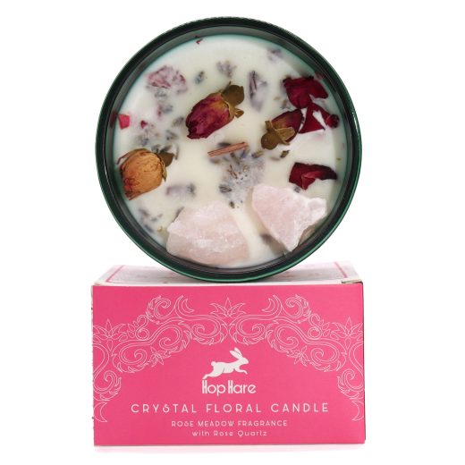 The lovers crystal magic flower candle u2013 Hop Hare The Lovers Crystal Magic Flower Candle by Hop Hare