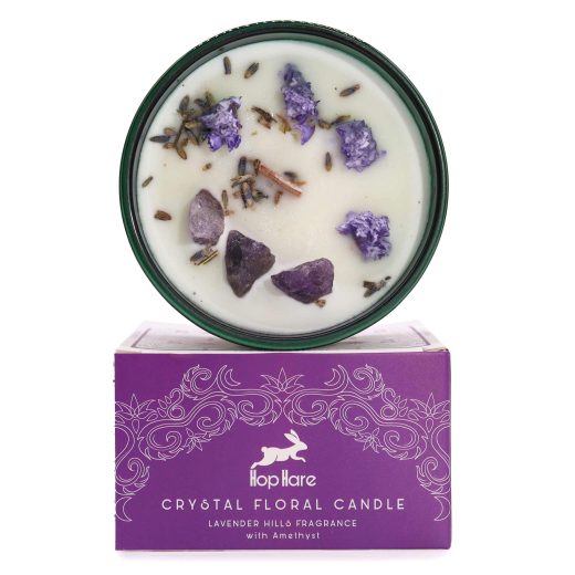 The moon crystal magic flower candle u2013 Hop Hare The Moon Crystal Magic Flower Candle by Hop Hare