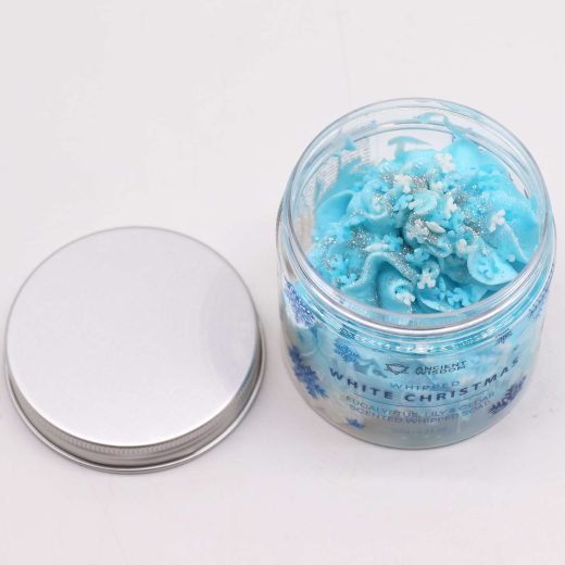 White Christmas Whipped Soap
