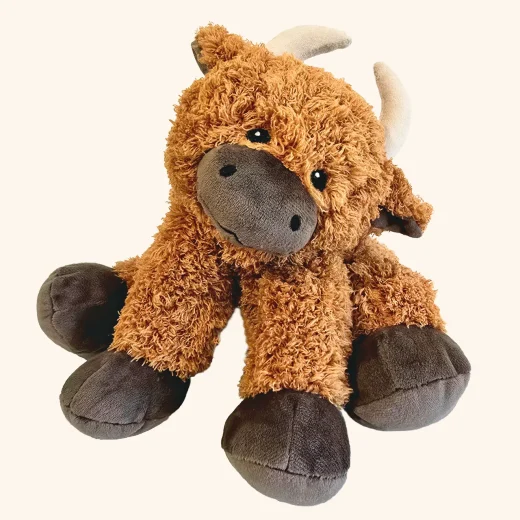 Beddy buddies unscented highland cow wheat bag u2013 The Wheat Bag Company Beddy Buddies Unscented Highland Cow Wheat Bag by The Wheat Bag Company