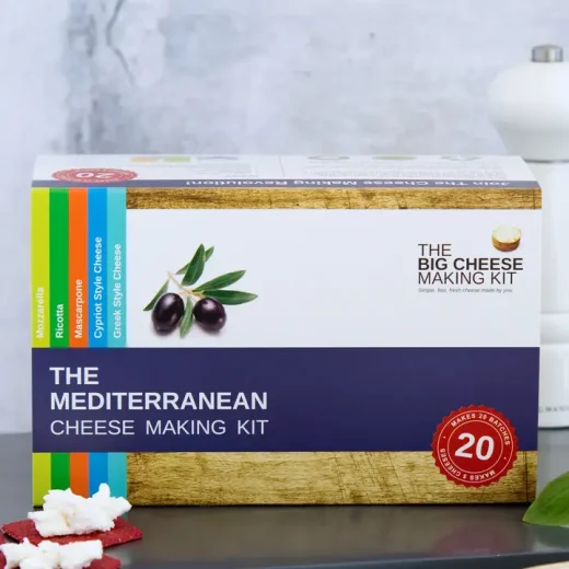 Mediterranean cheese making kit u2013 The Big Cheese Making Kit Mediterranean Cheese Making Kit by The Big Cheese Making Kit