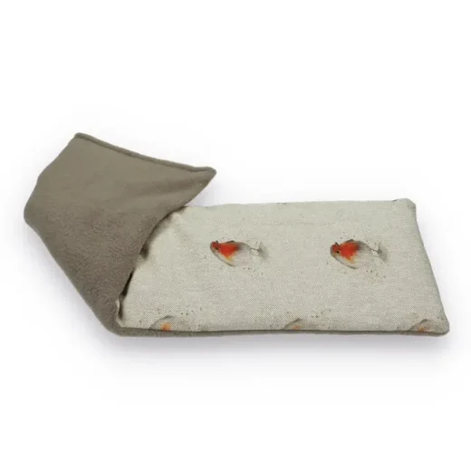 Robin Fabric Wheat Bag with a G Copy Lavender Scent