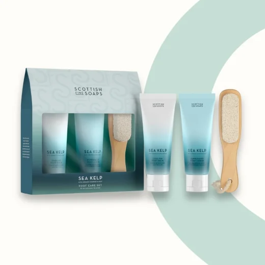 Sea kelp foot care gift set u2013 Scottish Fine Soaps Sea Kelp Foot Care Gift Set by Scottish Fine Soaps