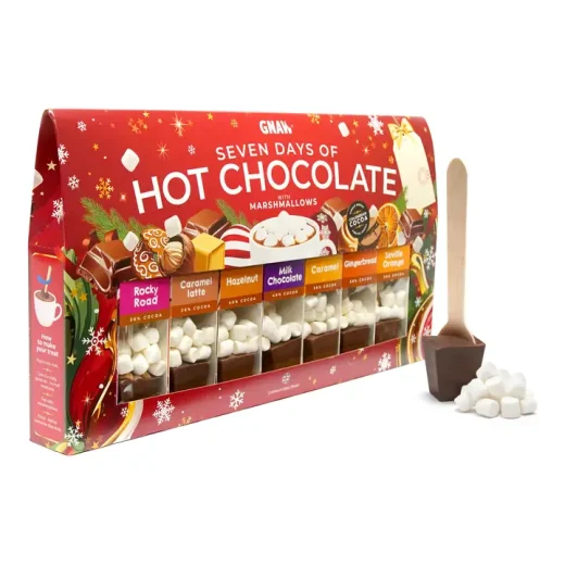 Seven Days of Christmas Hot Chocolate Spoon Gift Set u2013 GNAW Chocolate Seven Days of Christmas Hot Chocolate Spoon Gift Set by GNAW Chocolate