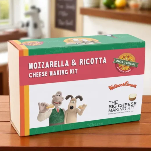 Wallace & gromit mozzarella & ricotta cheese making kit u2013 The Big Cheese Making Kit Wallace & Gromit Mozzarella & Ricotta Cheese Making Kit by The Big Cheese Making Kit