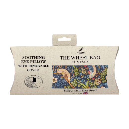 William morris unscented eye pillow strawberry thief navy u2013 The Wheat Bag Company William Morris Unscented Eye Pillow Strawberry Thief Navy by The Wheat Bag Company